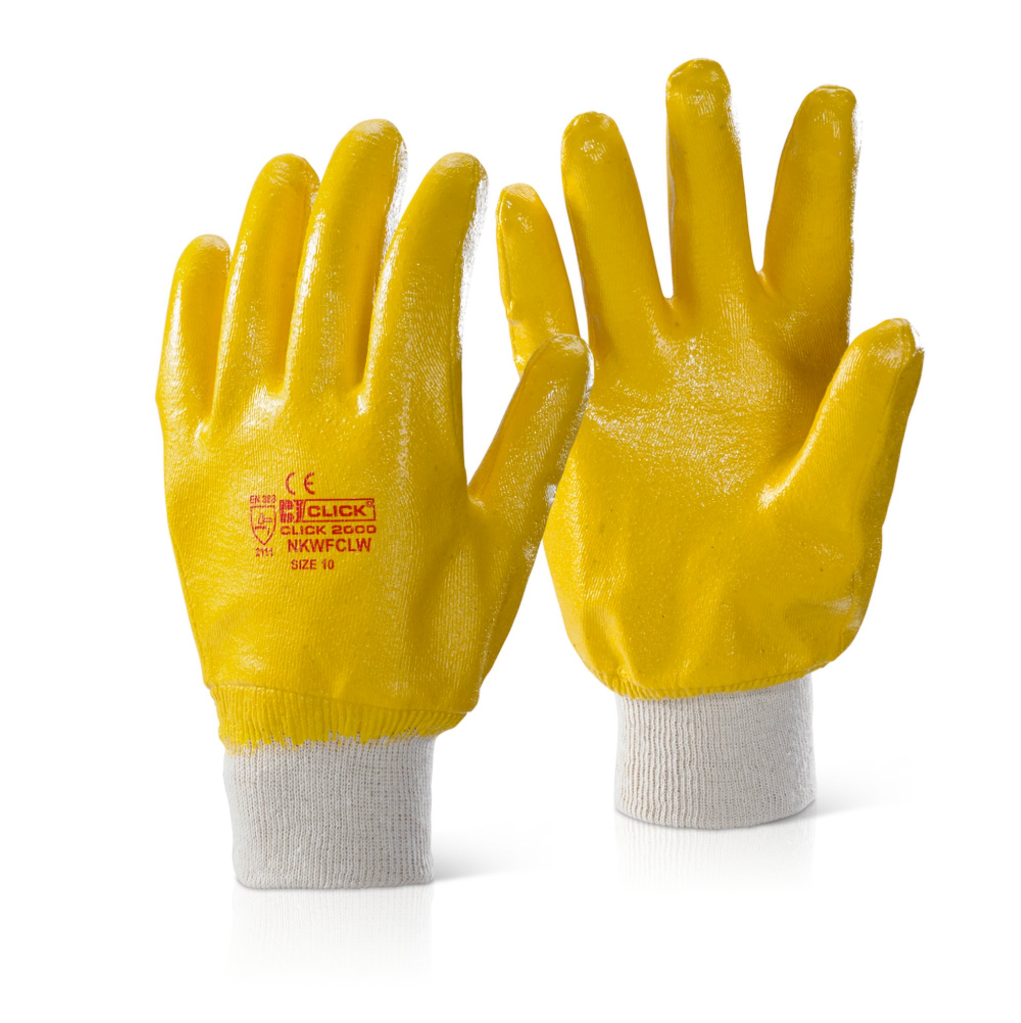 Beeswift Nitrile K / W P / C L / W Yellow 08 Yellow 08 (Box of 10)