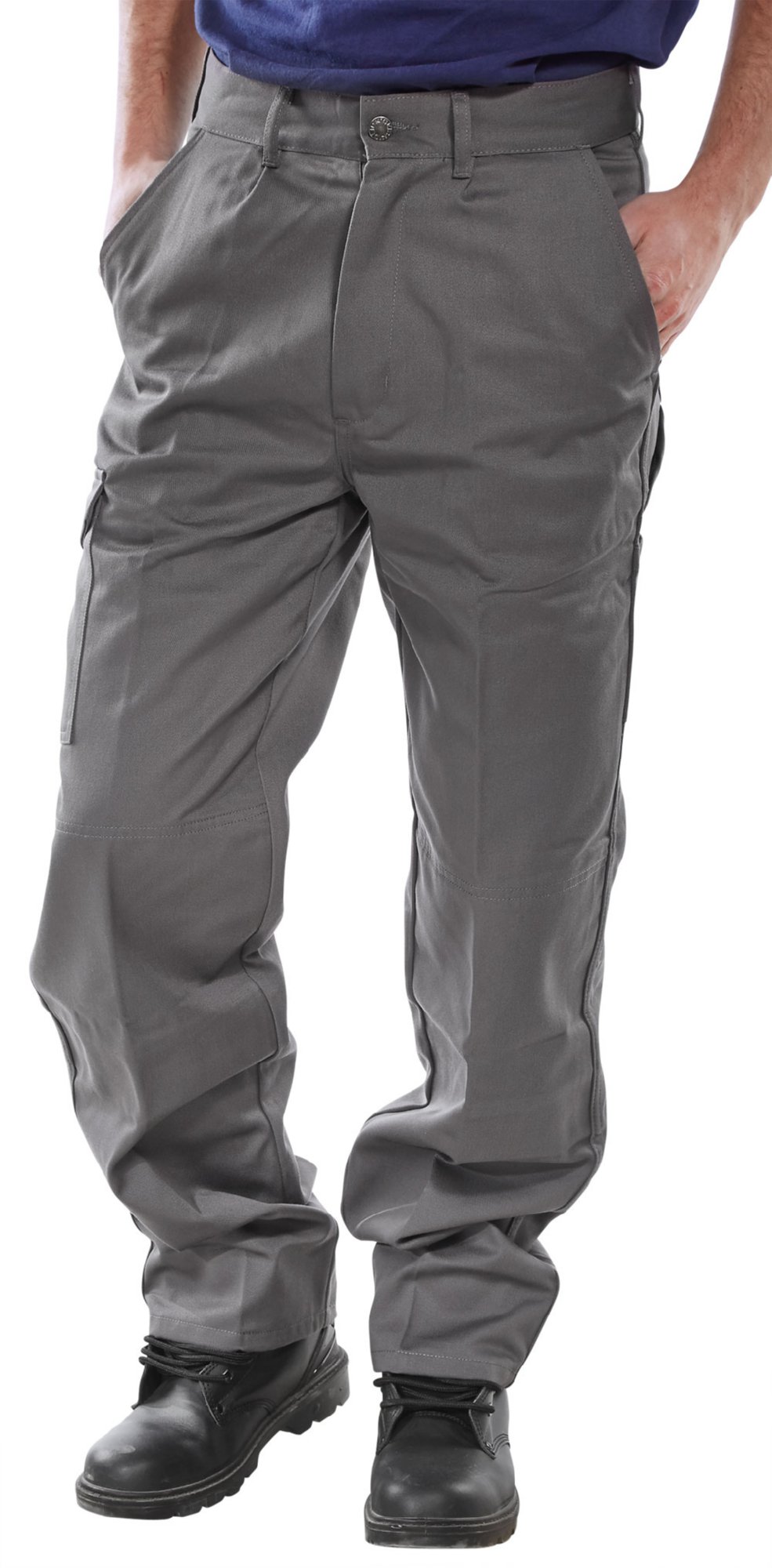 Beeswift Heavyweight Drivers Trousers Navy Blue 30T