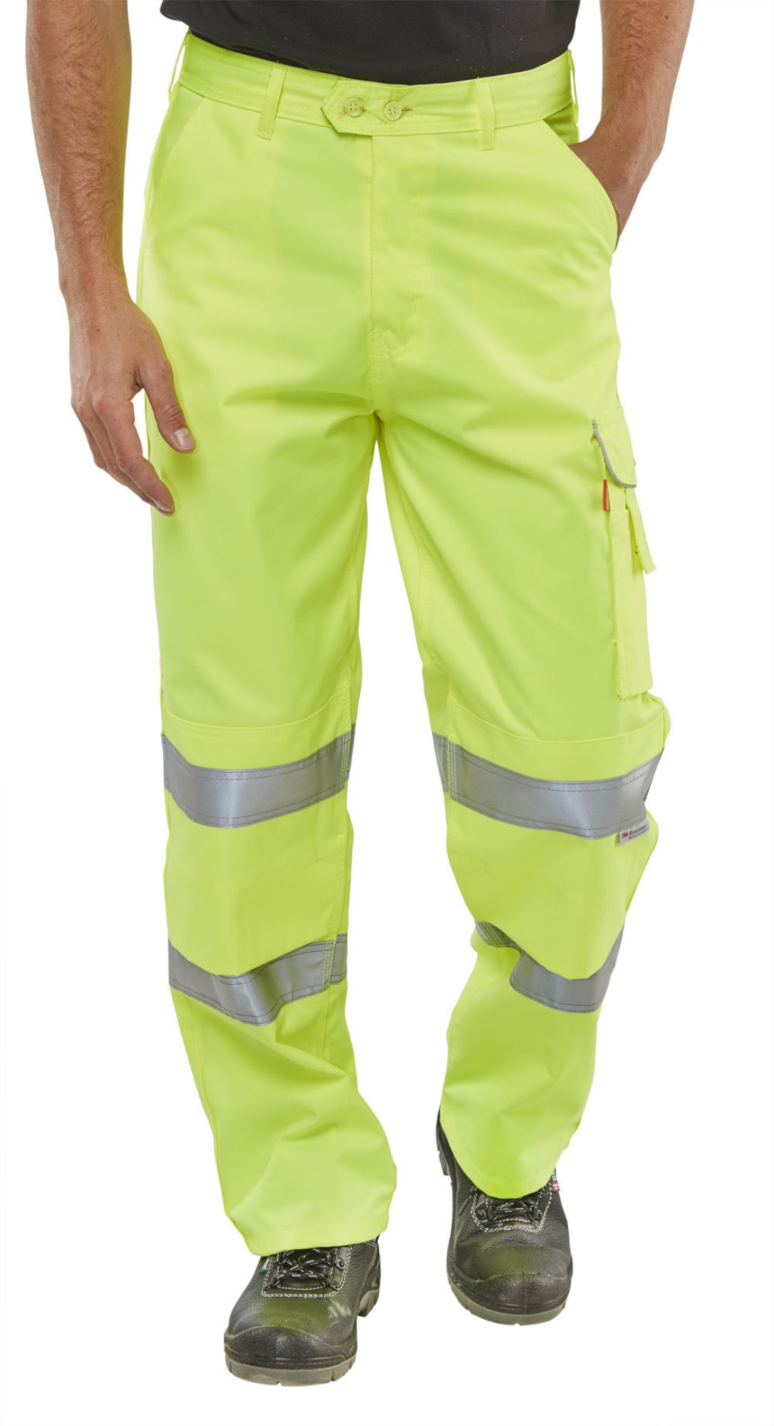 Beeswift Poly Cotton Work Trousers  Bottle Green 38