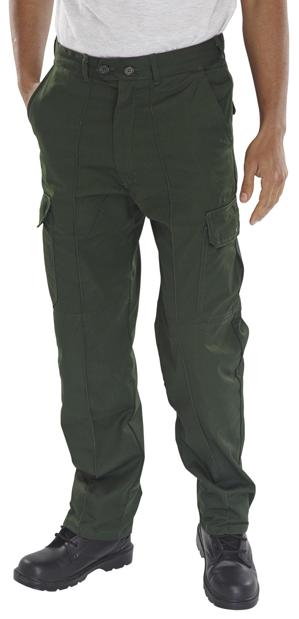 Beeswift Poly Cotton Work Trousers  Black 28