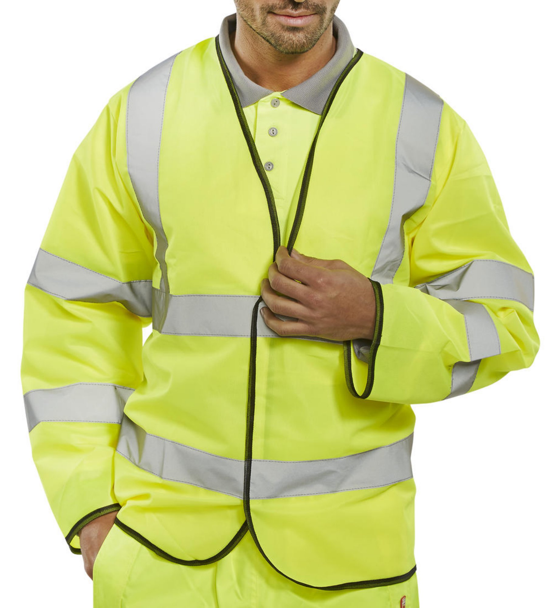 Beeswift Pkj Executive Sleeved Vest Orange 3XL
