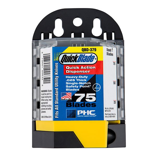 QuickBlade springback