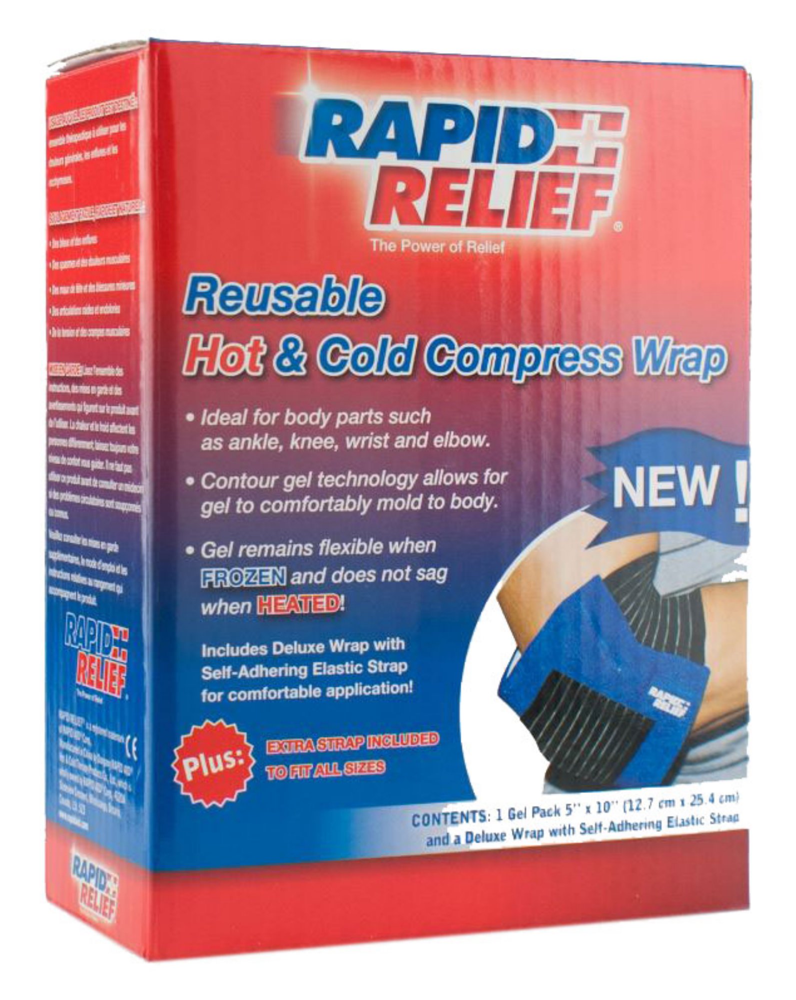 Rapid Aid Premium Reusable Cold Compatibleress 5”X 11”