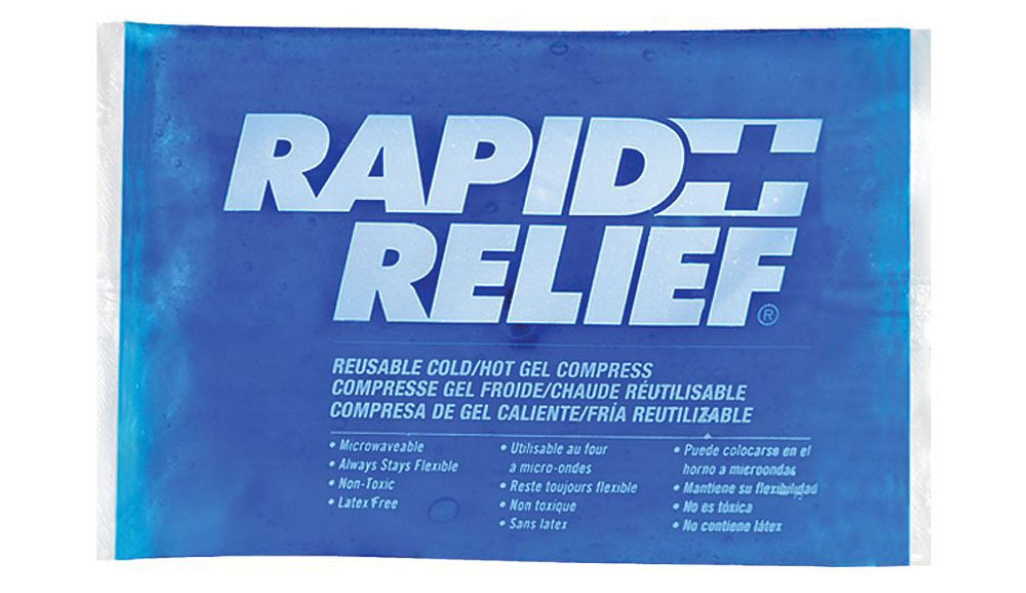 Rapid Aid Reusable Hot / Cold Gel Compatibleress C / W Contour Gel 5”X 9”