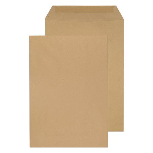 ValueX Everyday Envelopes C4 Manilla Pocket Gummed 80gsm 324x229mm (Pack 250) - 1380