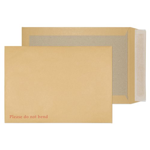 Blake Everyday Envelopes C4 Manilla Pocket Peel and Seal Board Back 120gsm 324x229mm (Pack 20) - 13935/20