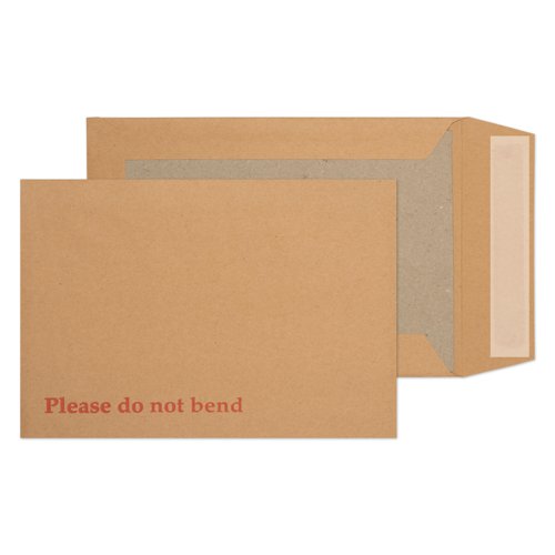 Blake Everyday Envelopes C5+ Manilla Pocket Peel and Seal Board Back 120gsm 240x165mm (Pack 125) - 4112