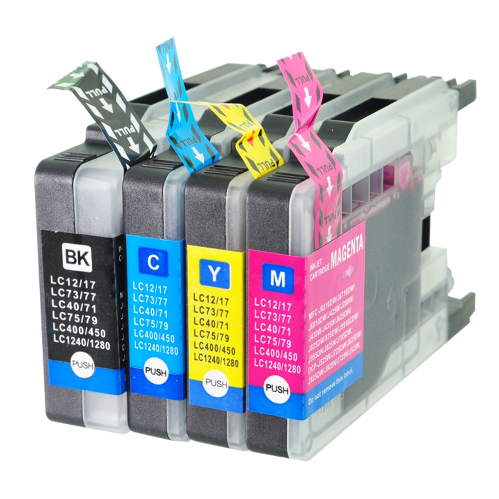 Compatible Brother LC1280Y Hi Yld Yellow Ink Ctg [LC1220/1240Y]