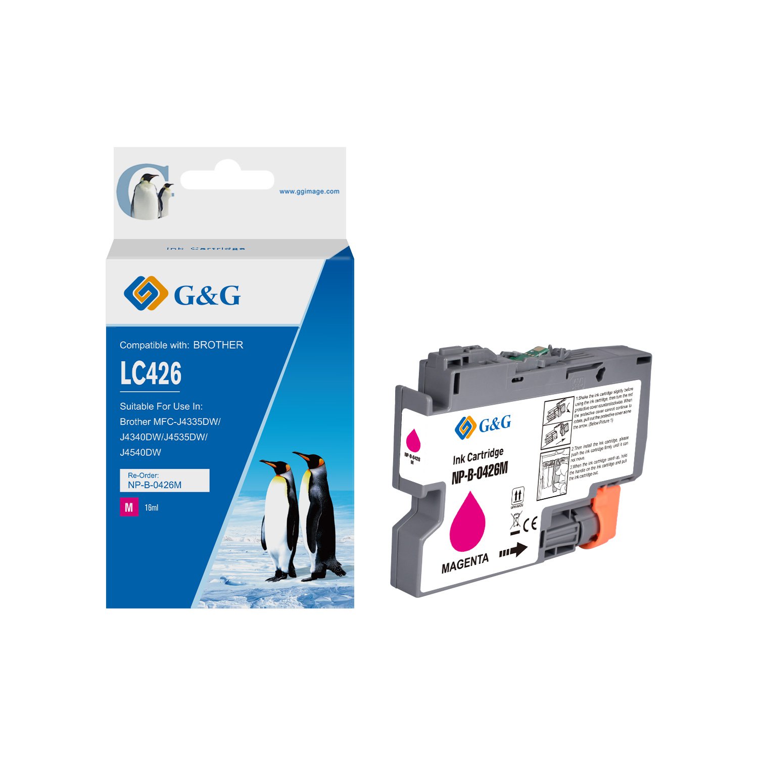 Compatible Brother LC426C Cyan Ink Cartridge 16ml