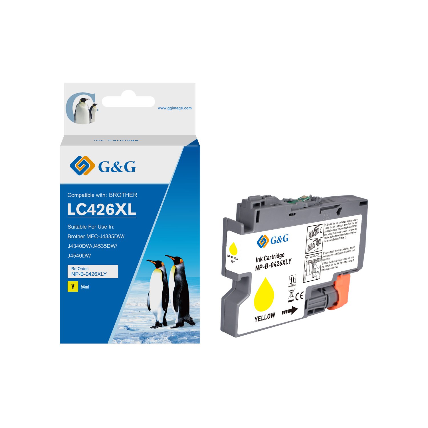 Compatible Brother LC426XLM High Capacity Magenta Ink Cartridge 54ml