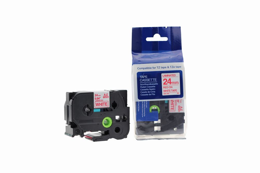 Compatible Brother P Touch TZe-251 (YT-251) Labelling Tape Cassette Black on White also for TZ-251