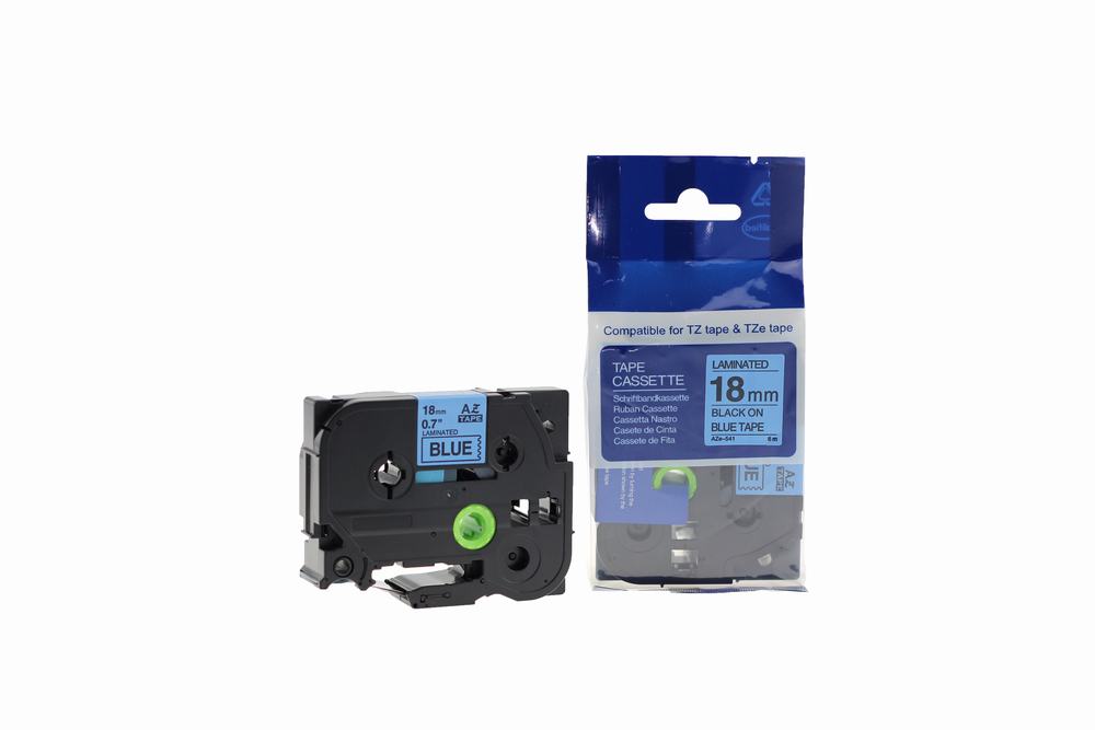 Compatible Brother P Touch TZe-531 (YT-531) Labelling Tape Cassette Black on Blue also for TZ-531