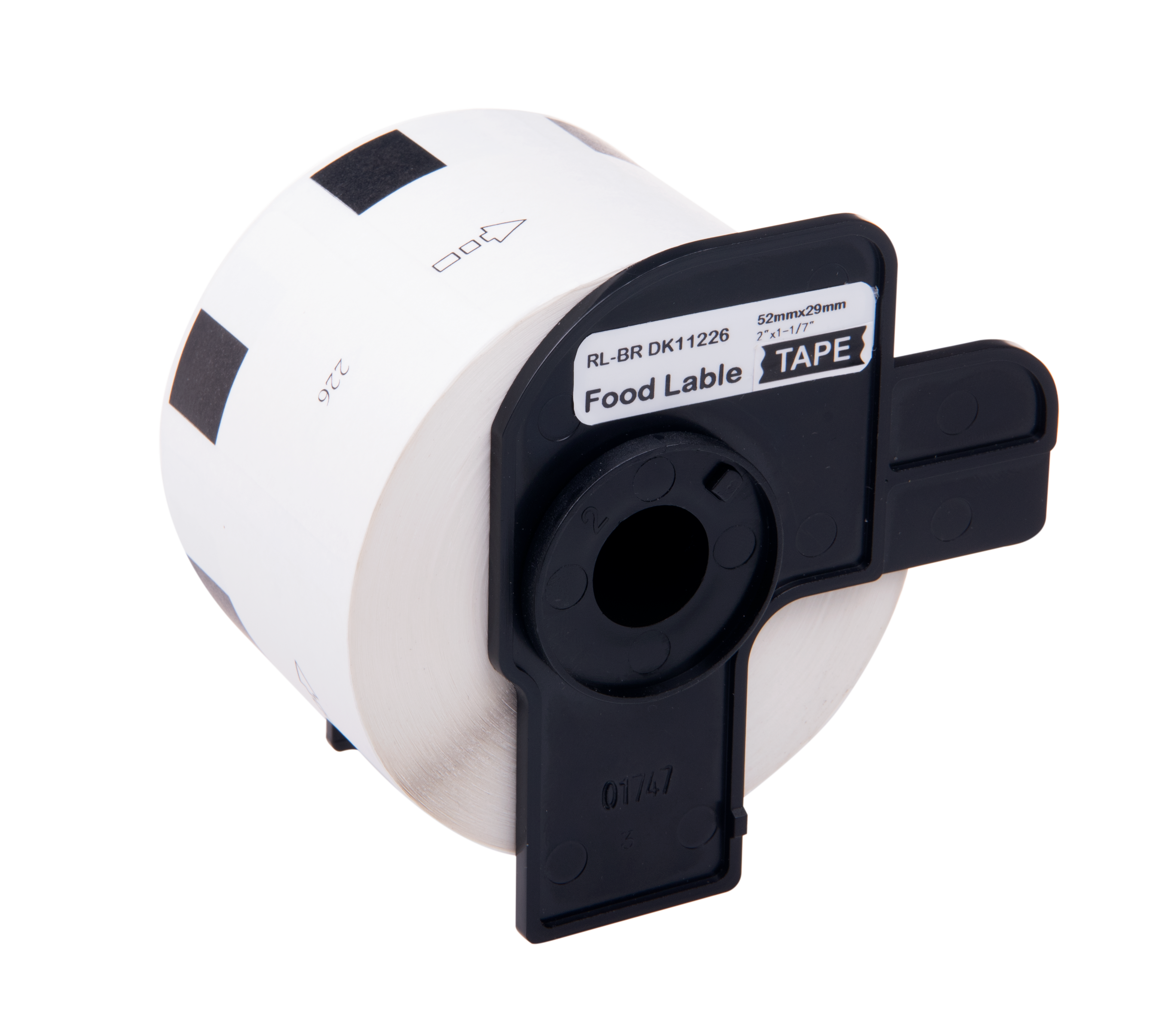 Compatible Brother DK-11221 Square White Paper Labels Roll of 1000