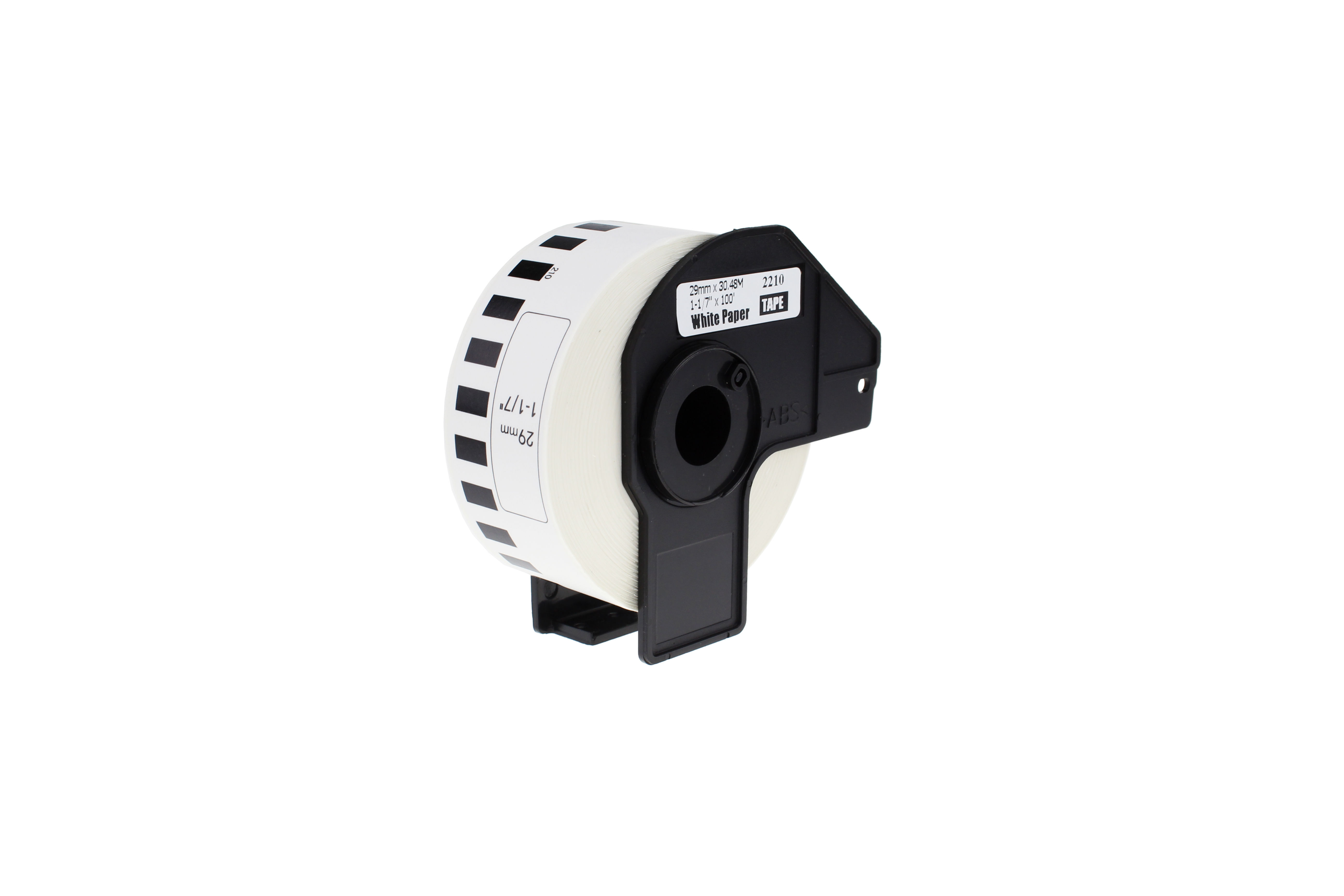 Compatible Brother DK-22205 Continuous Length White Tape (Paper) Roll