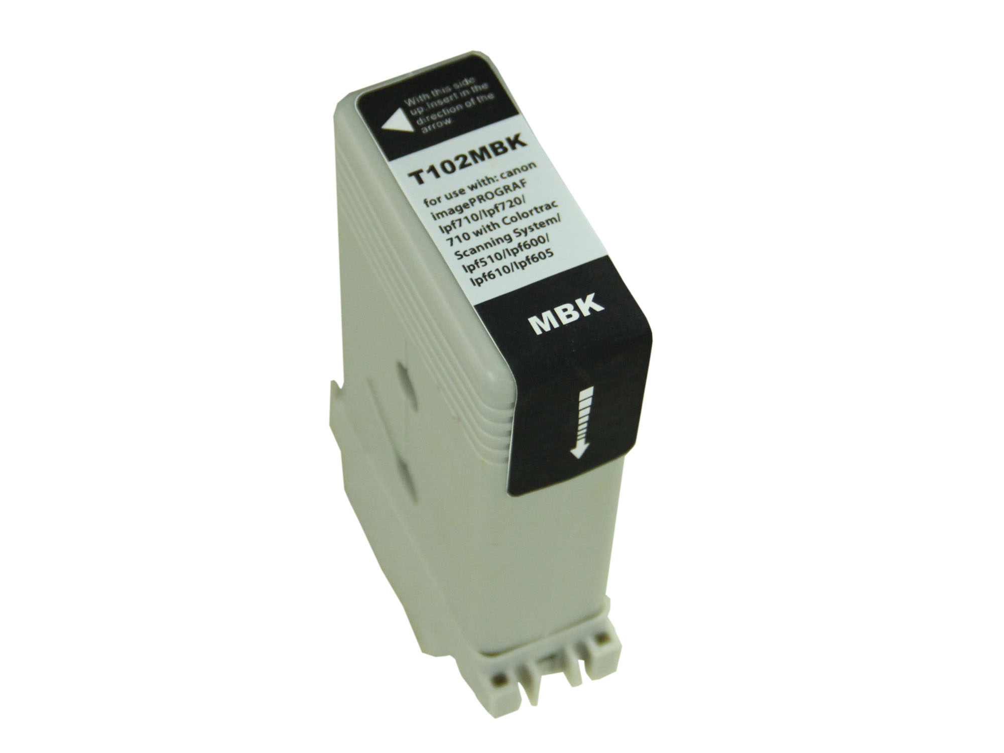 Compatible Canon PFI-102BK Black Ink Ctg