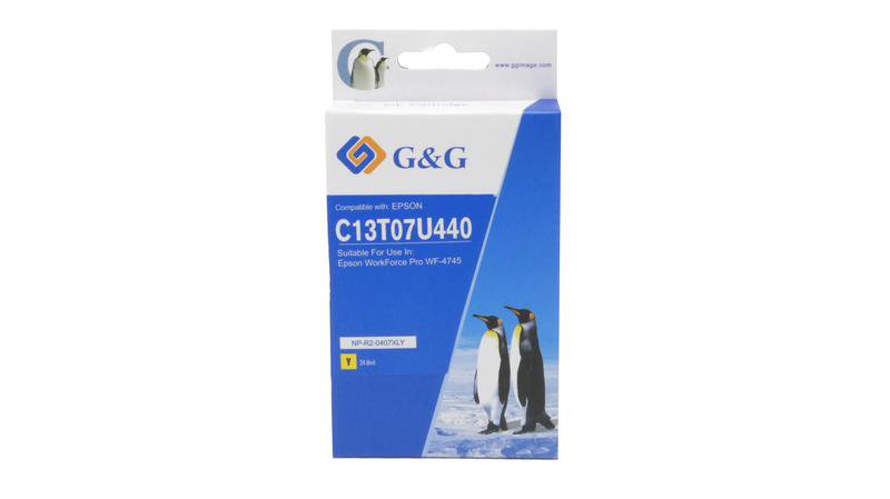 Compatible Epson G+G 407XL C13T07U340 Magenta Ink Ctg