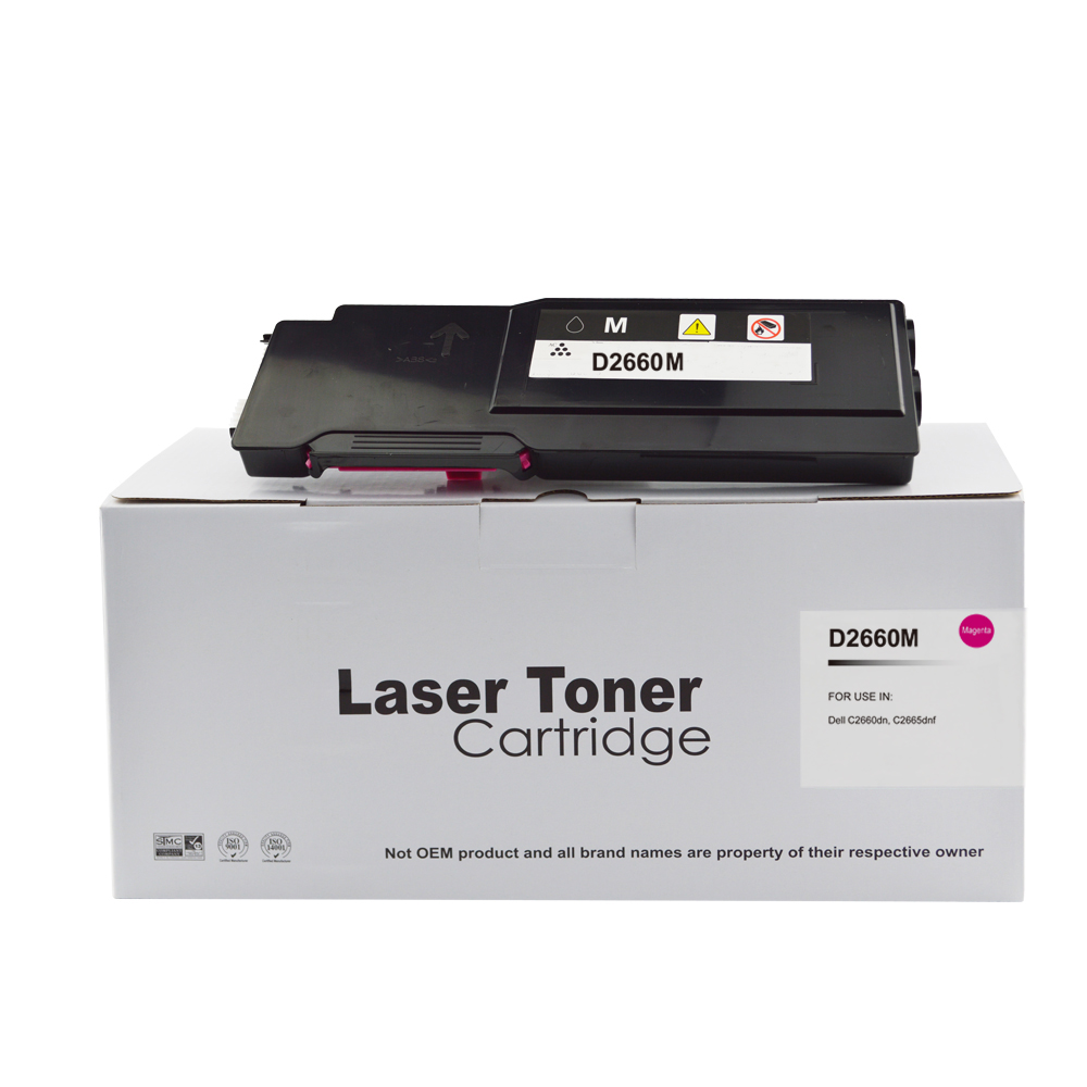 Compatible Dell C2660 Cyan Hi Cap Toner 593-BBBT