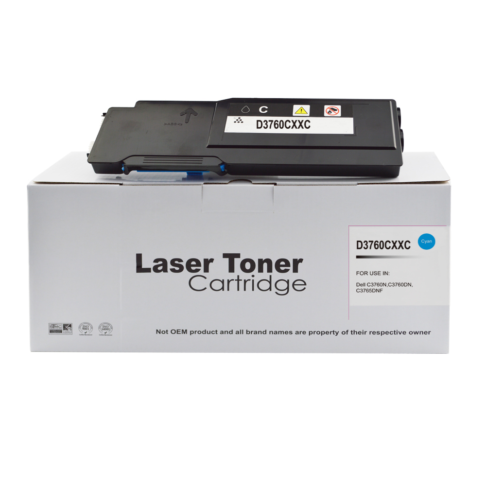 Compatible Dell C3760 Extra Hi Yield Black Toner DE-3760HBK 593-11119
