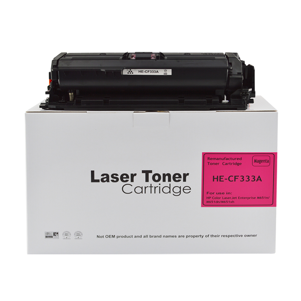 Remanufactured HP M651 CF331A Cyan Toner also for 654A