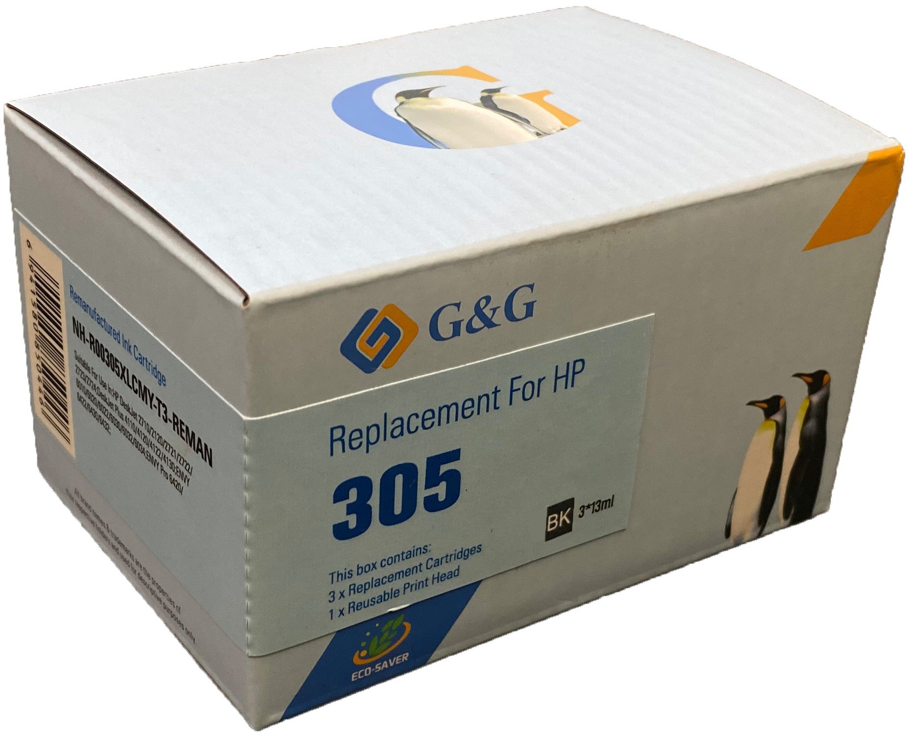 Remanufactured HP G+G L0S31YC 976YC Extra High-Capacity Yellow Ink Ctg
