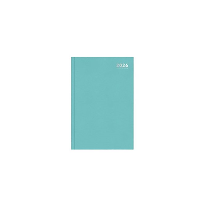 A4 2026 Week to View Diary Bright Pink Casebound