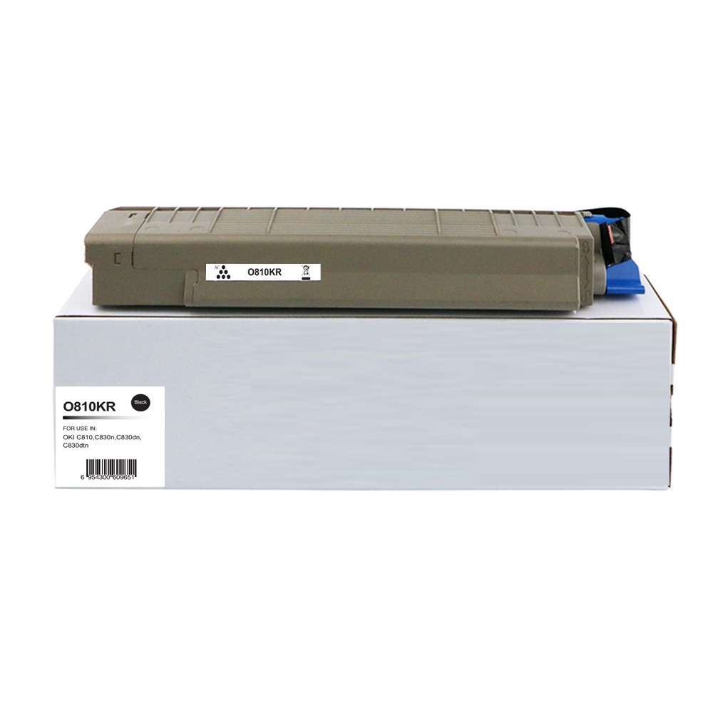 Remanufactured OKI C801 Yellow Toner 44643001