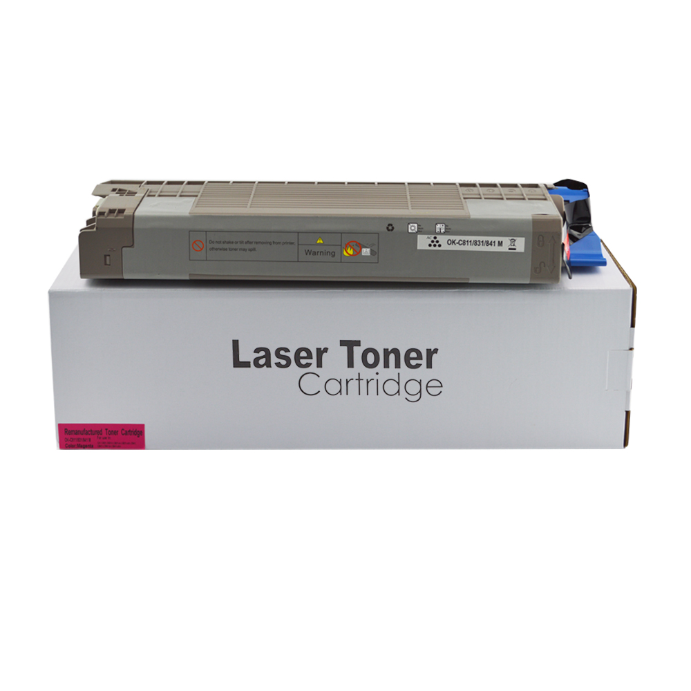 Remanufactured OKI C831 Cyan Toner 44844507