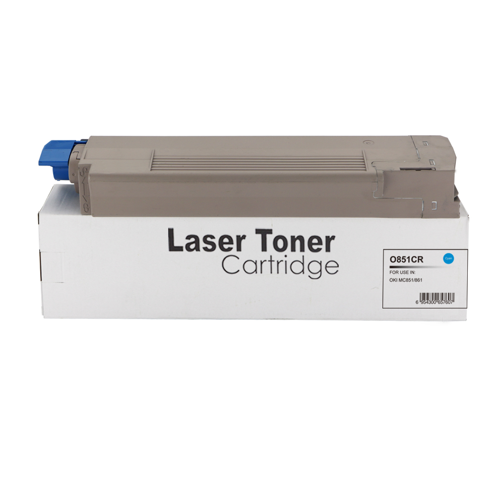 Remanufactured OKI MC851 Black Toner 44059168