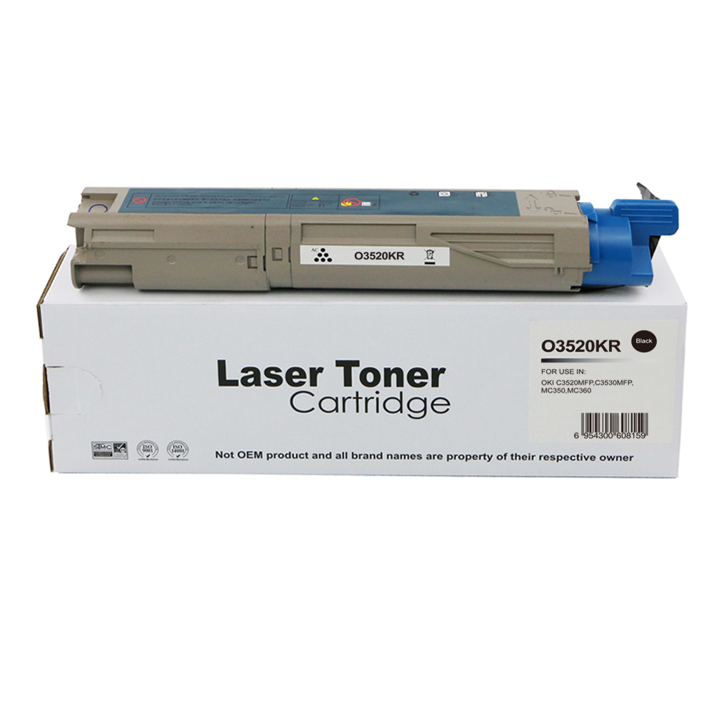 Compatible OKI ES3452 Yellow Toner 44973509