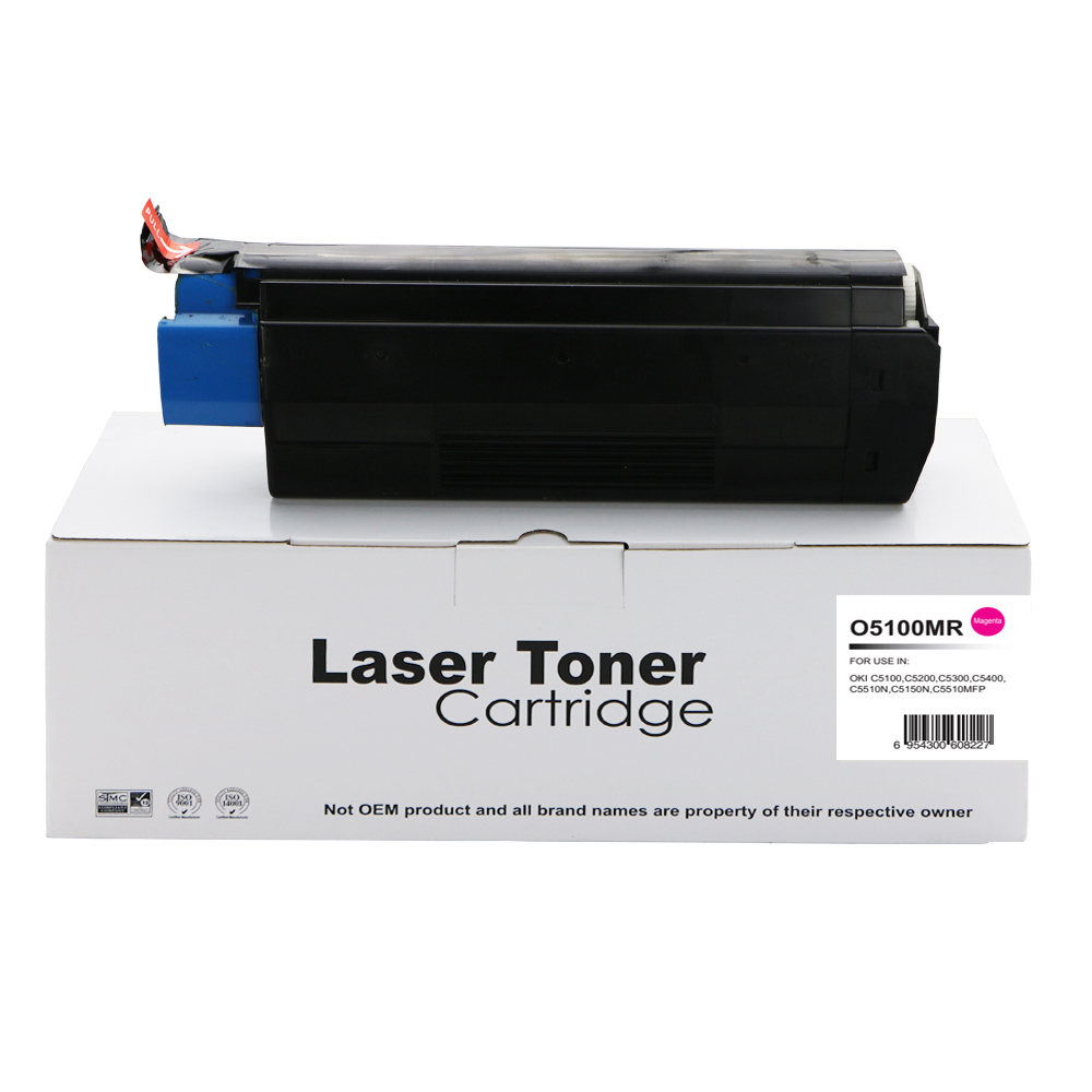Remanufactured OKI C5300 Cyan Toner 42127407