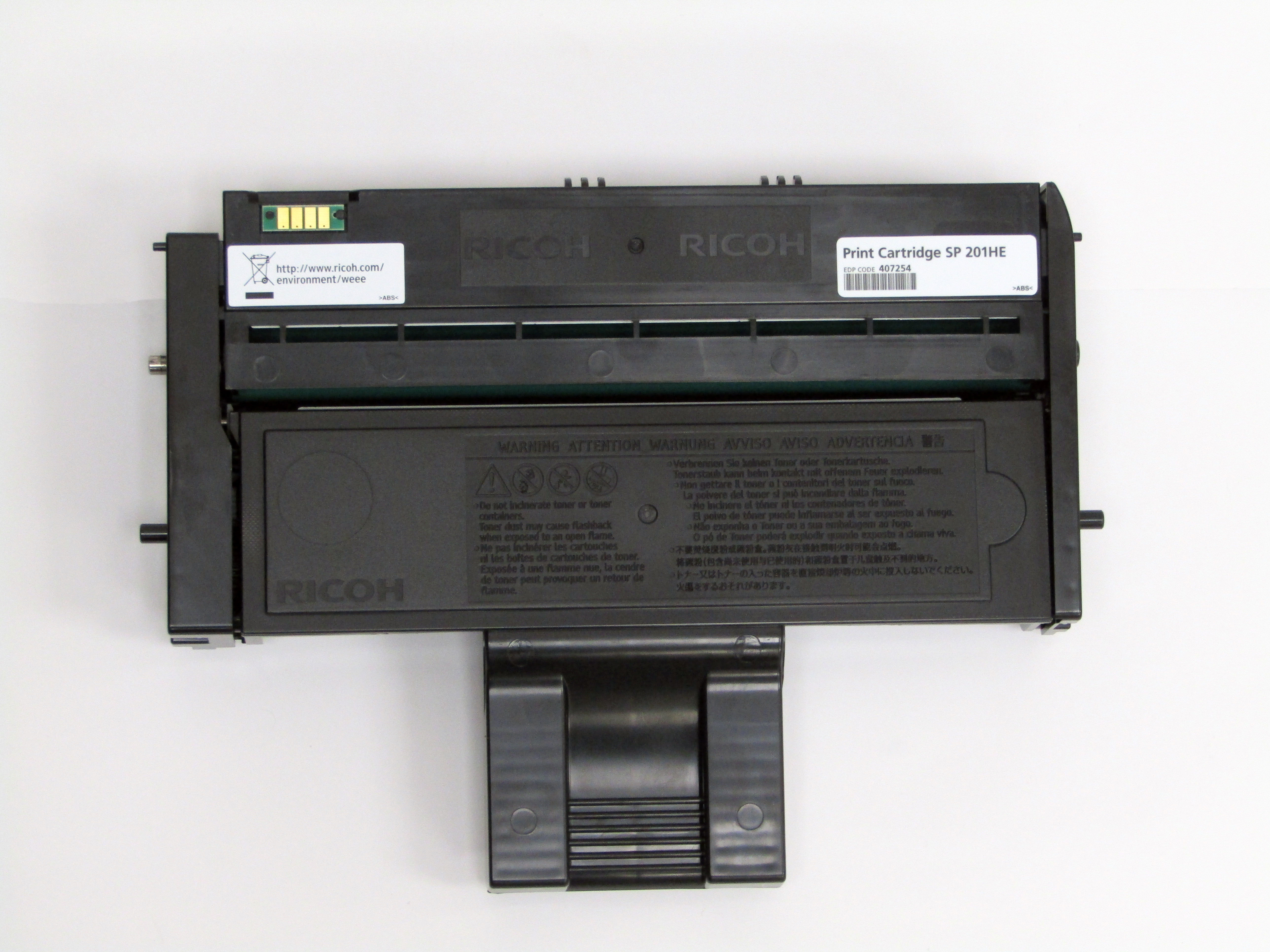OEM Ricoh Aficio 200 Black Toner Type 20DE 885019