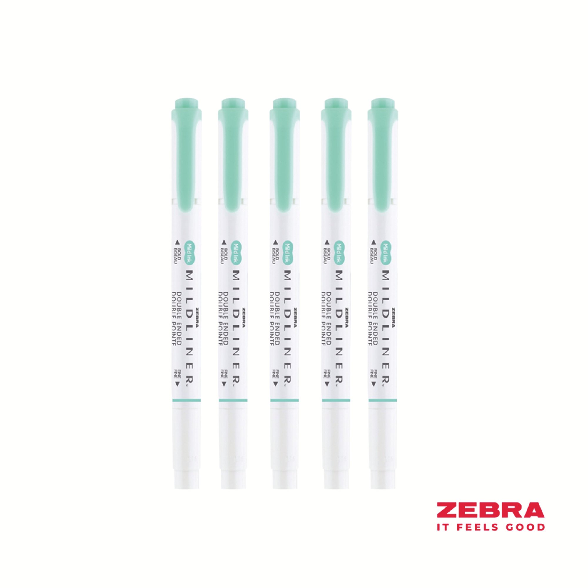 MILDLINER Double Ended Fluorescent Orange Highlighter Box 10