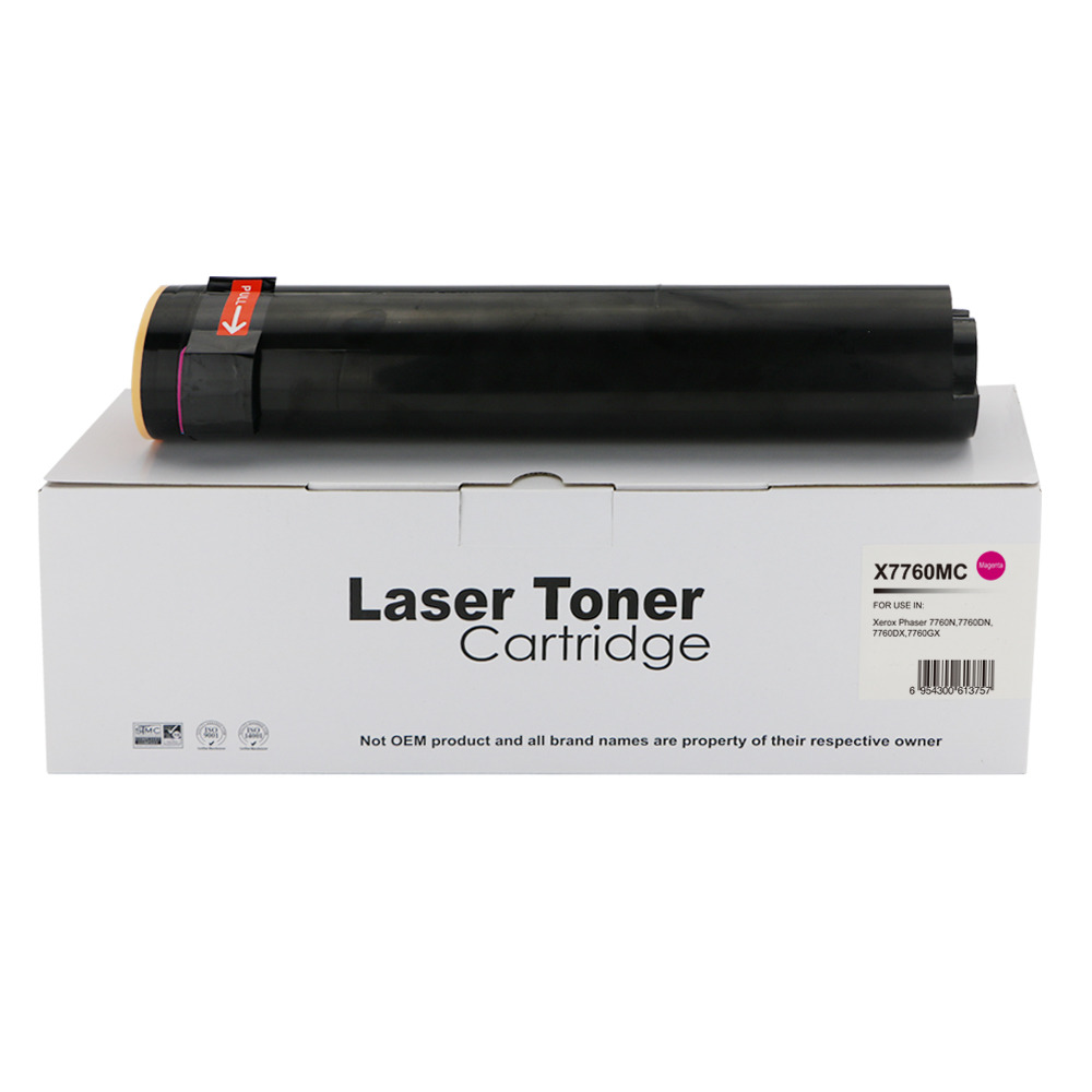 Compatible Xerox Phaser 7760 Hi Cap Cyan Toner 106R01160