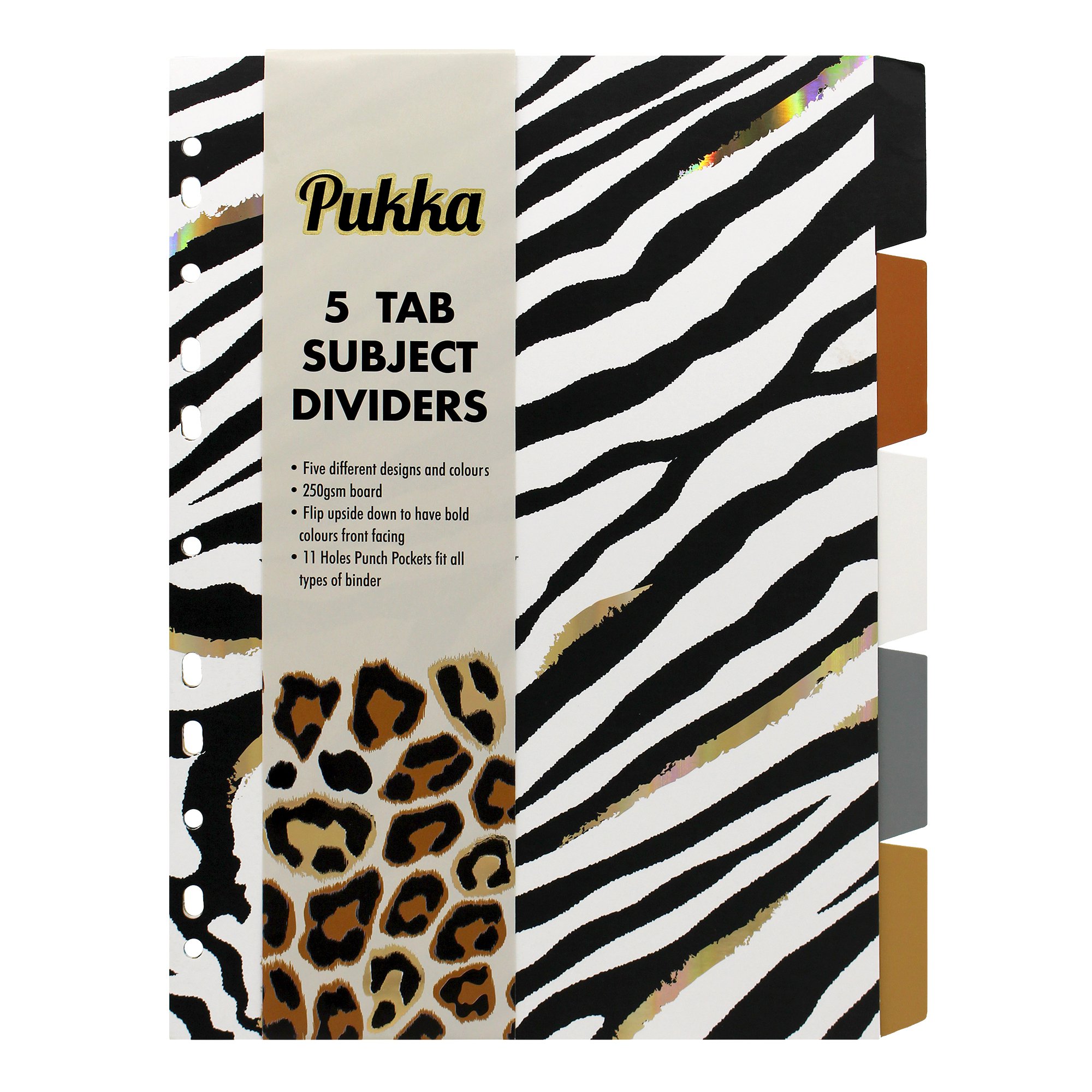 Pukka Pad Wild A4 160 Page Refill Pads (2) Assorted