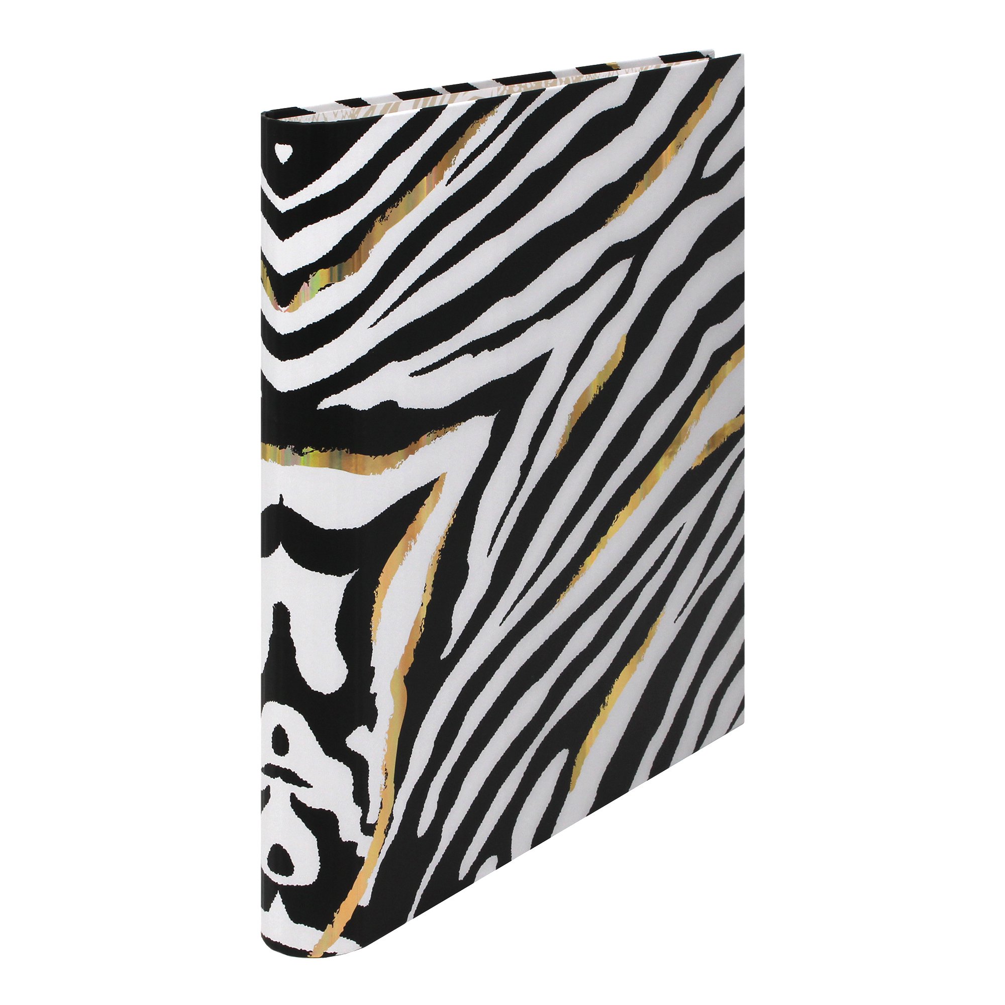 Pukka Pad Wild Roll Bound Ring binder Leopard - Preloaded with Wild A4 5 Part Divider