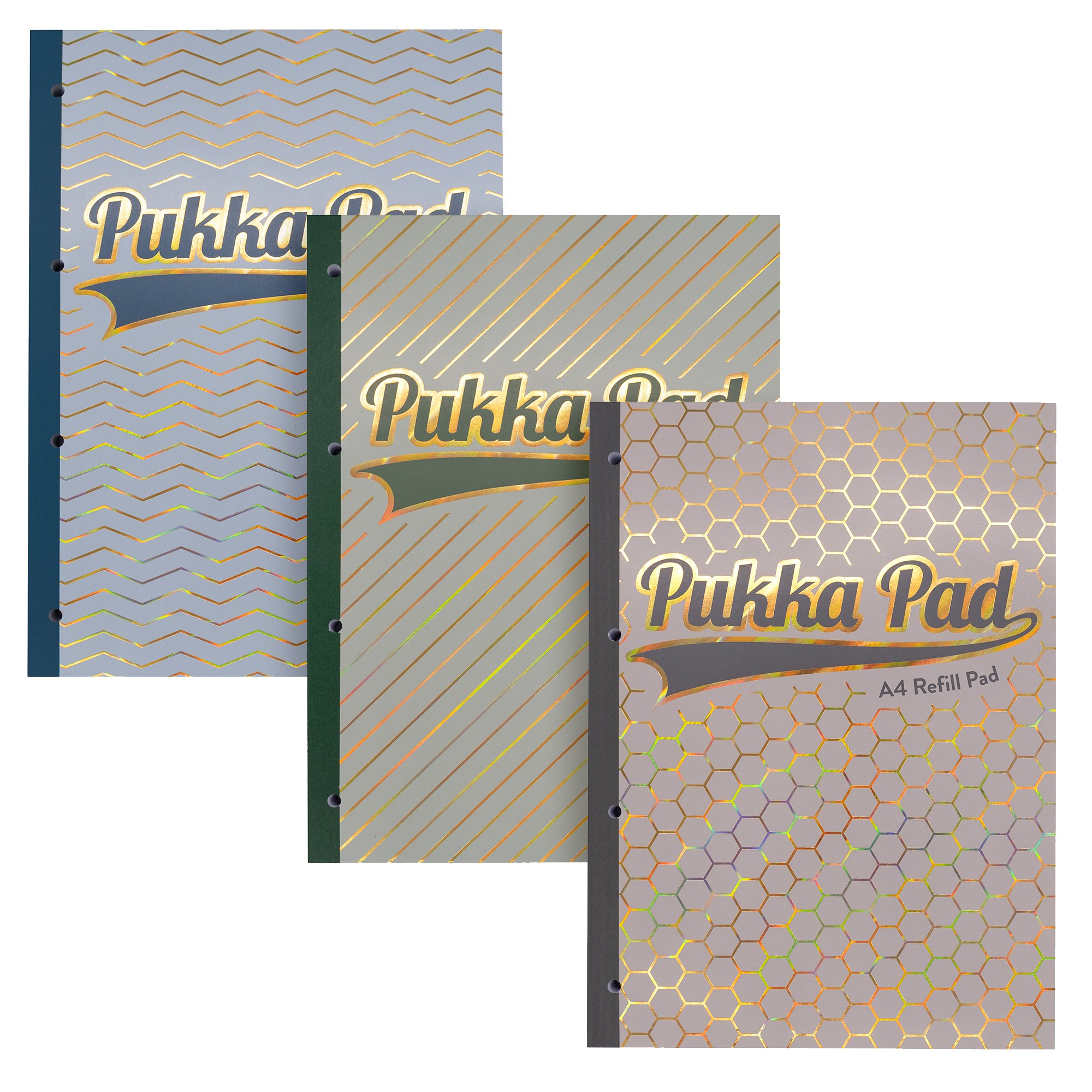 Pukka Pad Haze Project Book A5 Wirebound 200 Pages 80GSM Ruled Sheets with Repositionable Dividers (3) Assorted