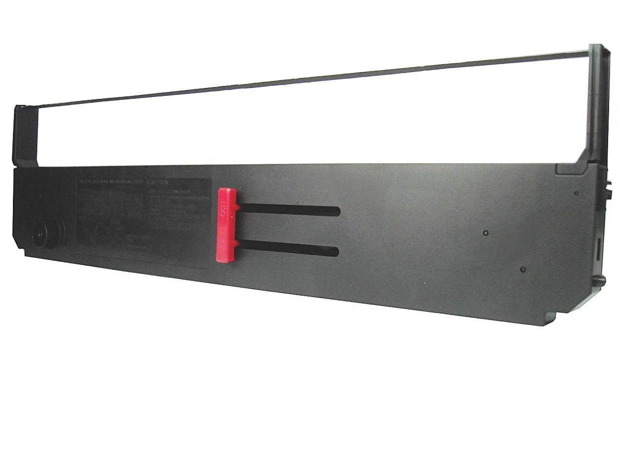 Compatible Star LC24-10 Heavyduty Black Fabric Ribbon 2868DN