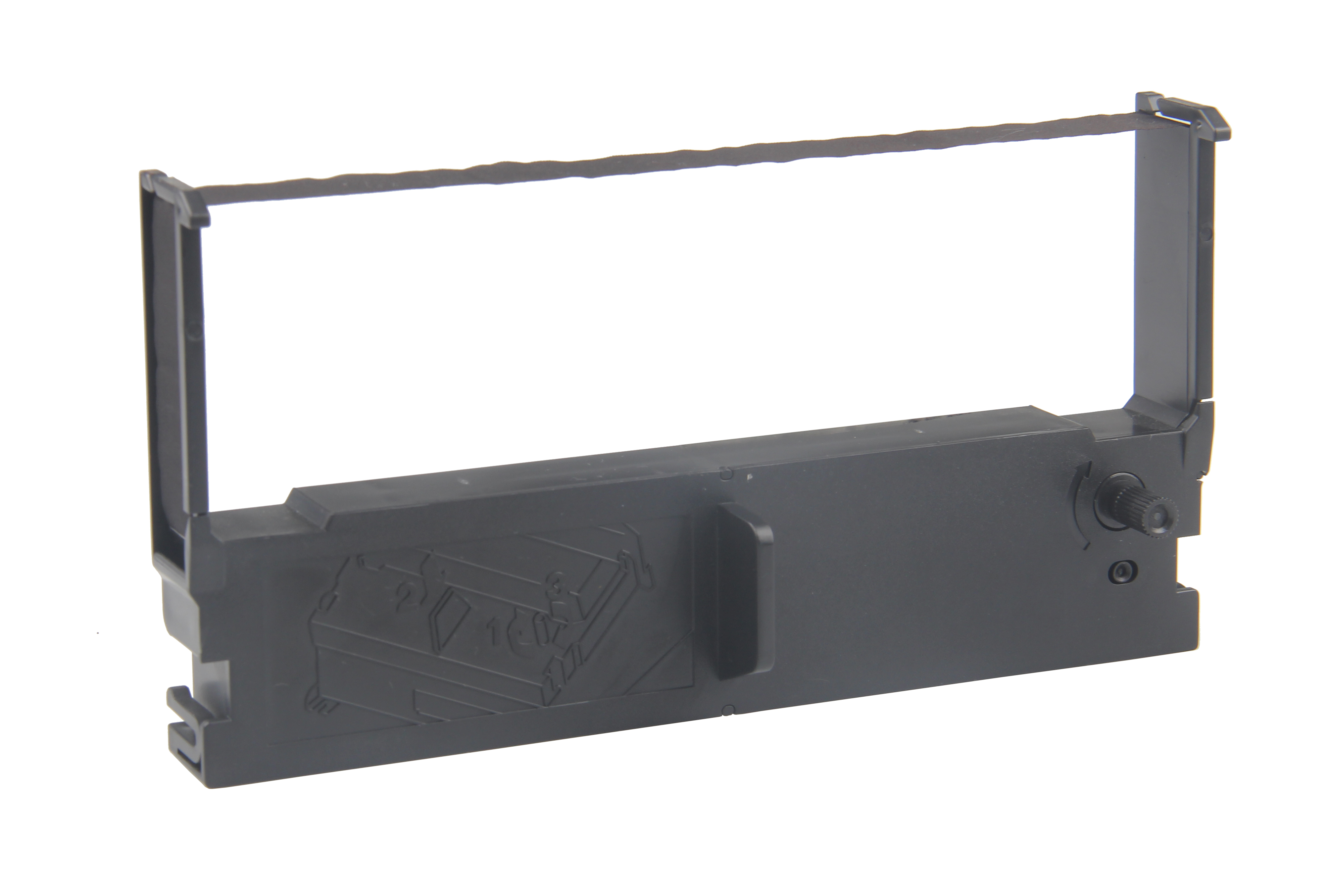 Compatible Citizen DP600 Nylon Black Red Rib 2880FN