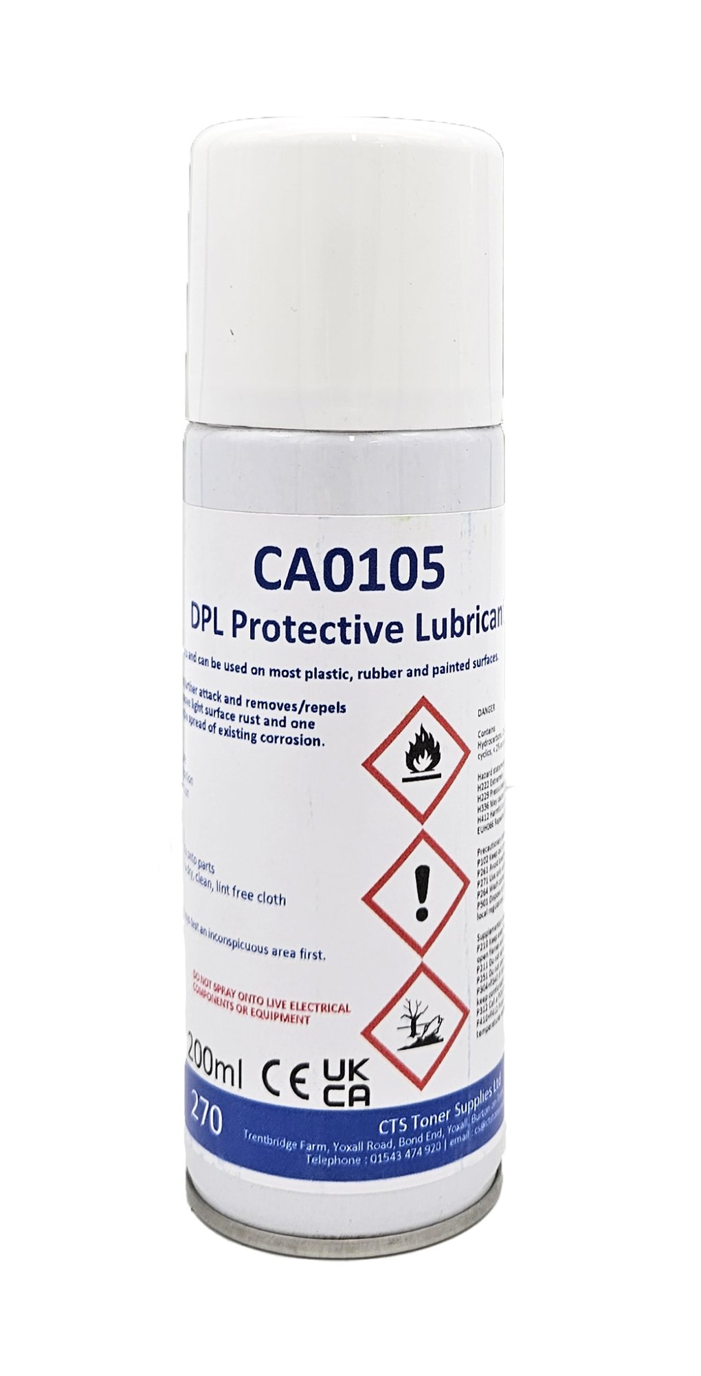 IPA Compatibleonent Cleaner 200ml Aerosol (12)