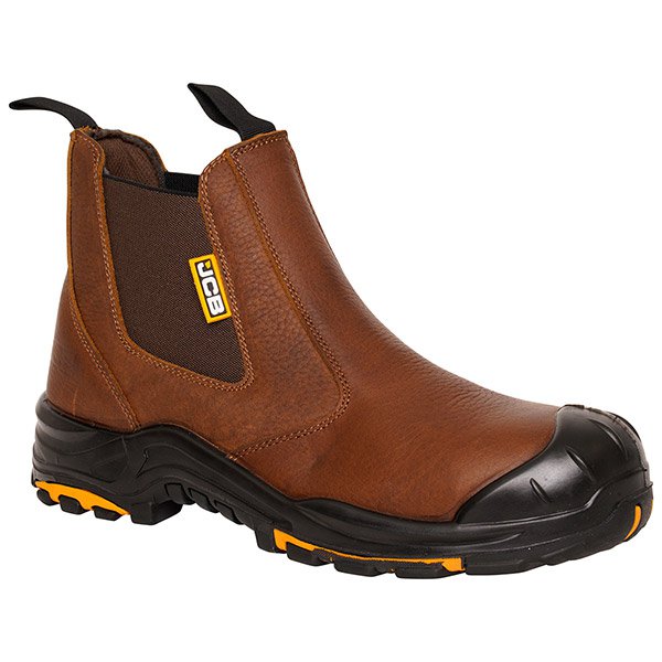 JCB Dealer Brown Boot S3 Hro Src Size 06