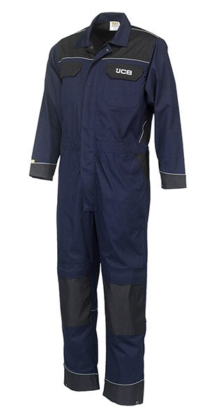 JCB Trade Coverall Black Tall M