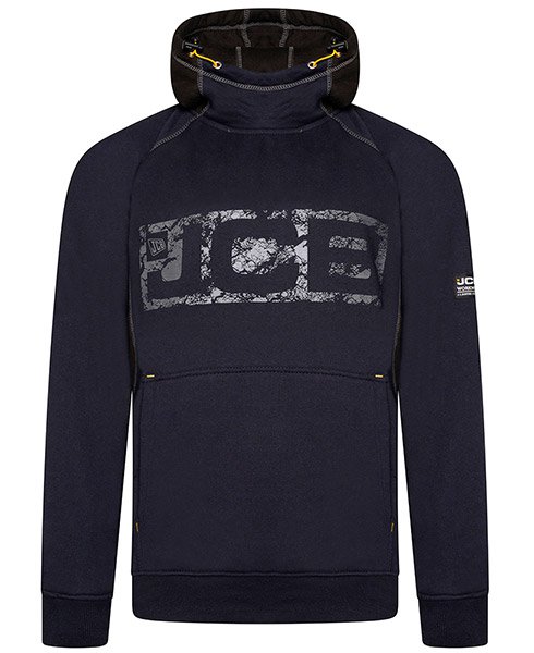 JCB Horton Hoodie Black/Grey S
