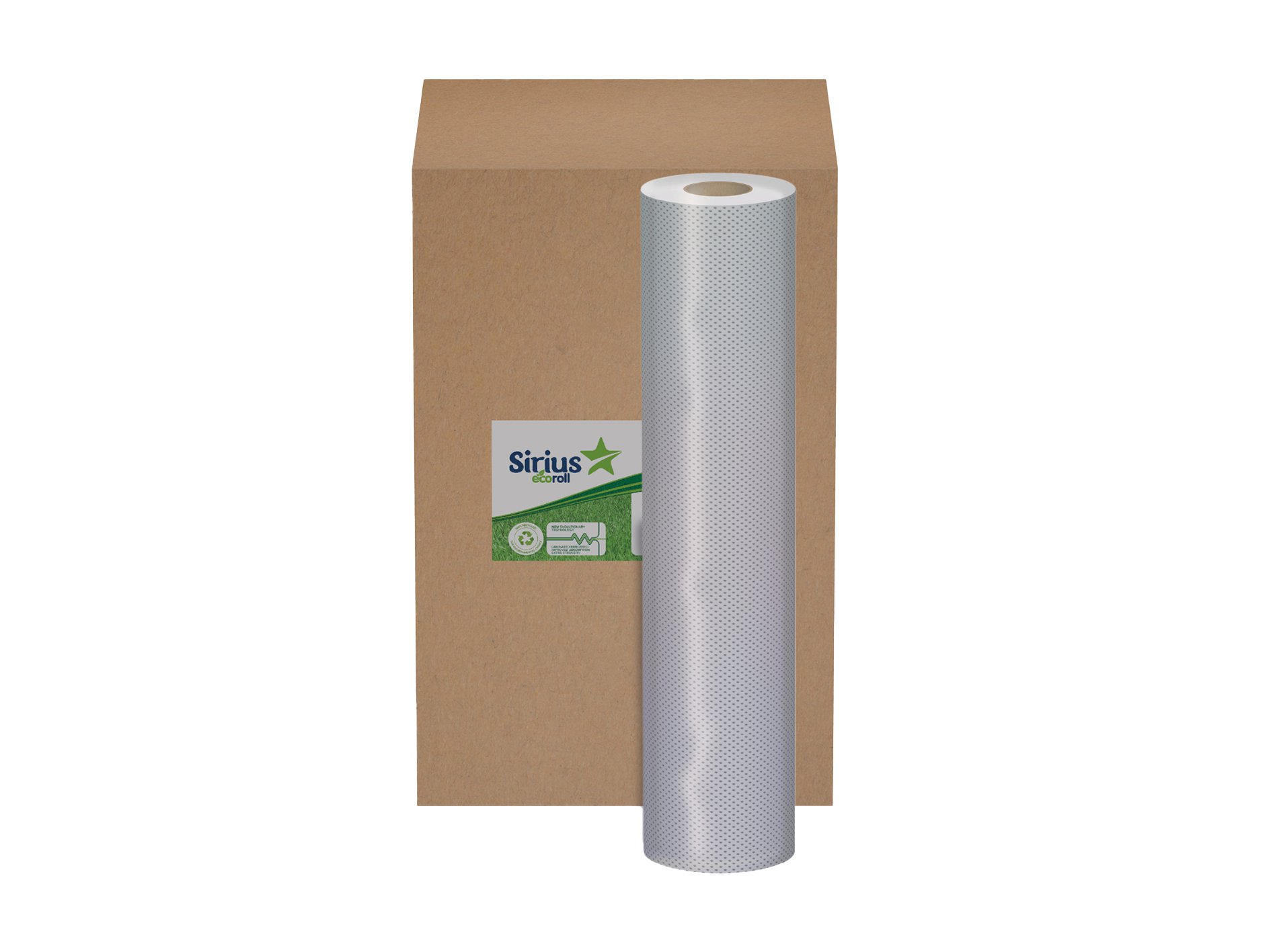 2 Ply 250mm x 40m Blue Hygiene Roll 24 Rolls