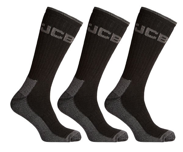 1 Pack Thermasocks With Extended Achilles Black Grey Red 9-12