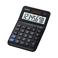 Casio MS-80E 8 Digit Desktop Calculator Blue