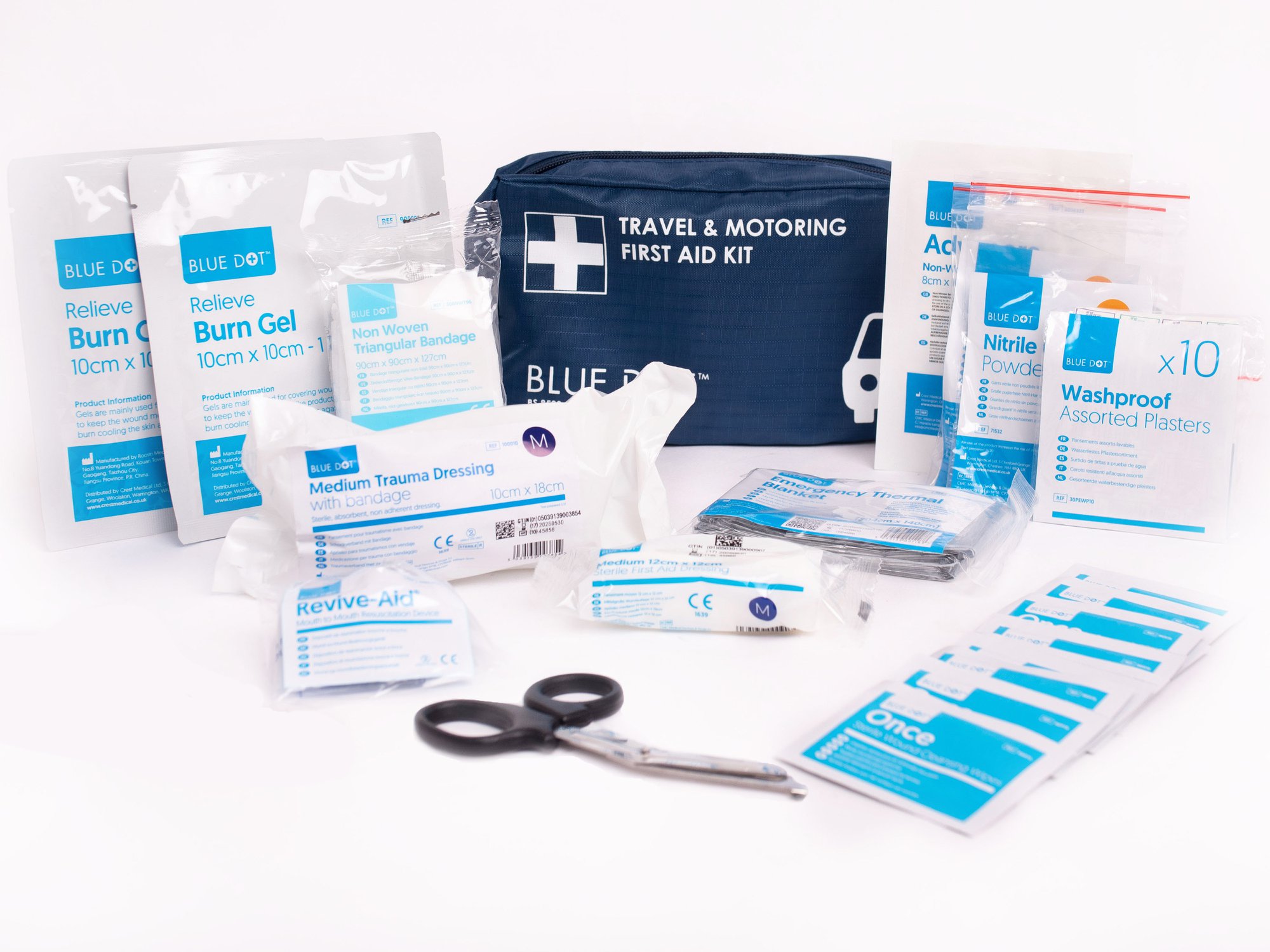 Blue Dot HSE Standard 1-50 Person First-Aid Kit Compatiblelete (Each)