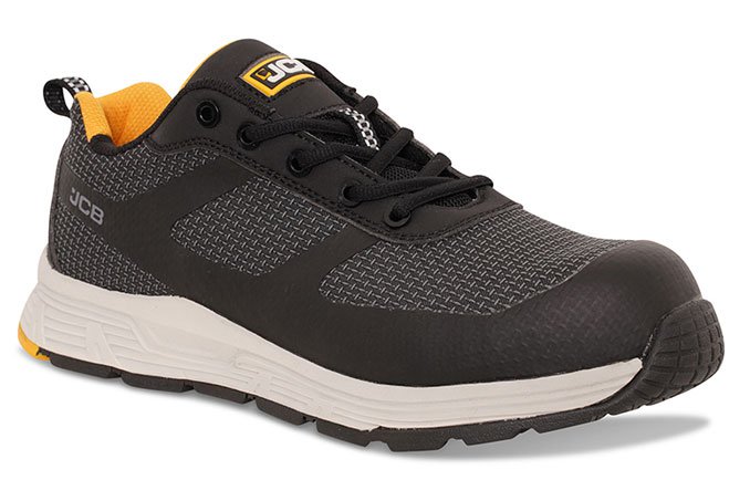 JCB Spark Black Trainer S3 Src Size 06.5