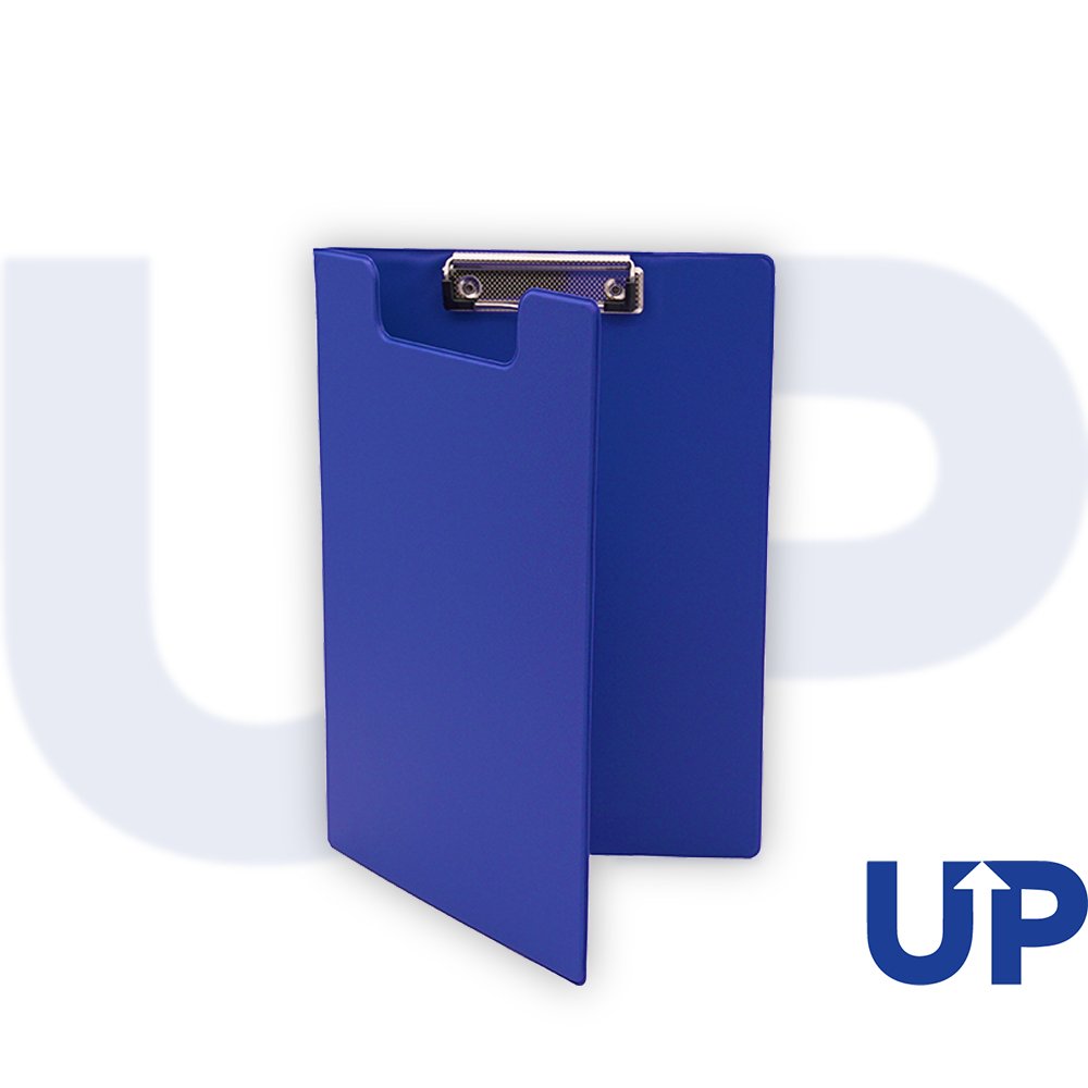 A4 PVC Fold Over Clipboard Red (10)