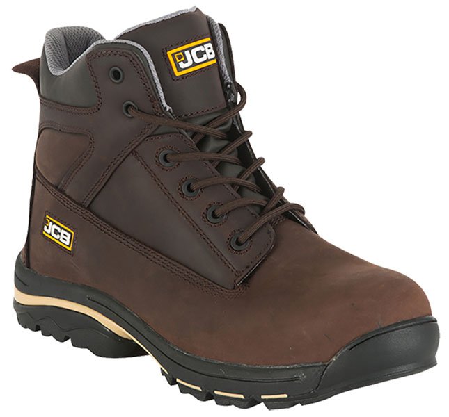 JCB Workmax Dark Brown Boot Size 08