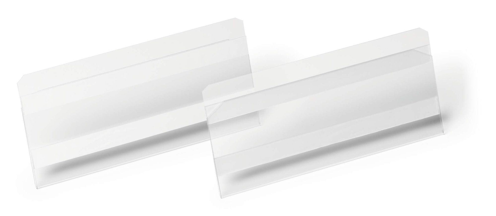 Durable Adhesive Pocket 100x38mm Clear (10)